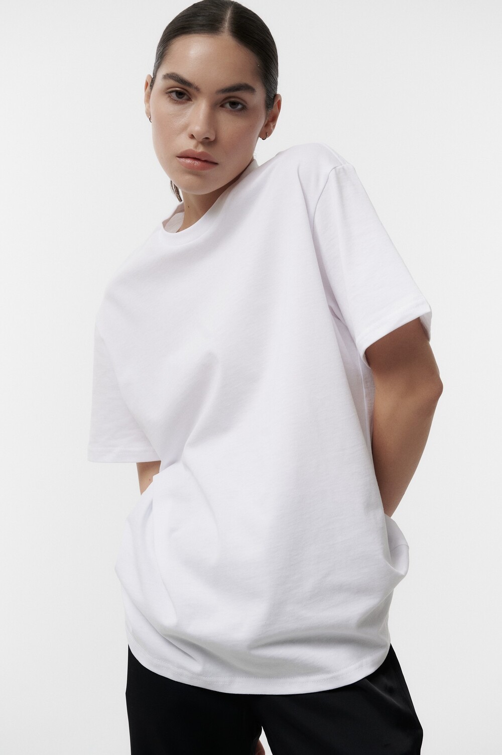 Basic white T-shirt